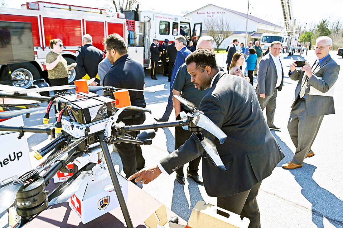 “Lifesaving drone drops funded |  Cambria gets nearly $2M to remotely deliver medical supplies in rural areas”